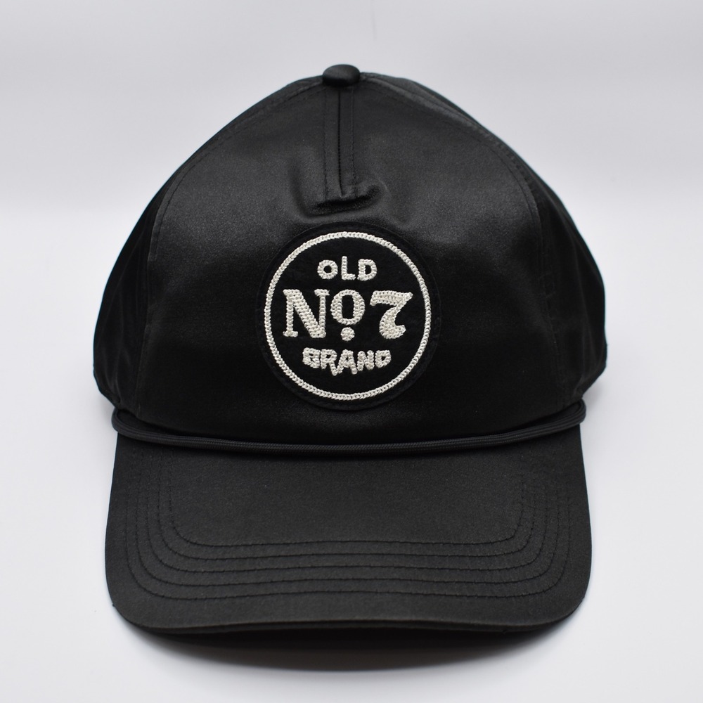 American Needle Jack Daniels Old No. 7 Brand Snapback Hat Cap Black White NEW